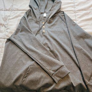 Chicyea Quarter Button Up Hoodie